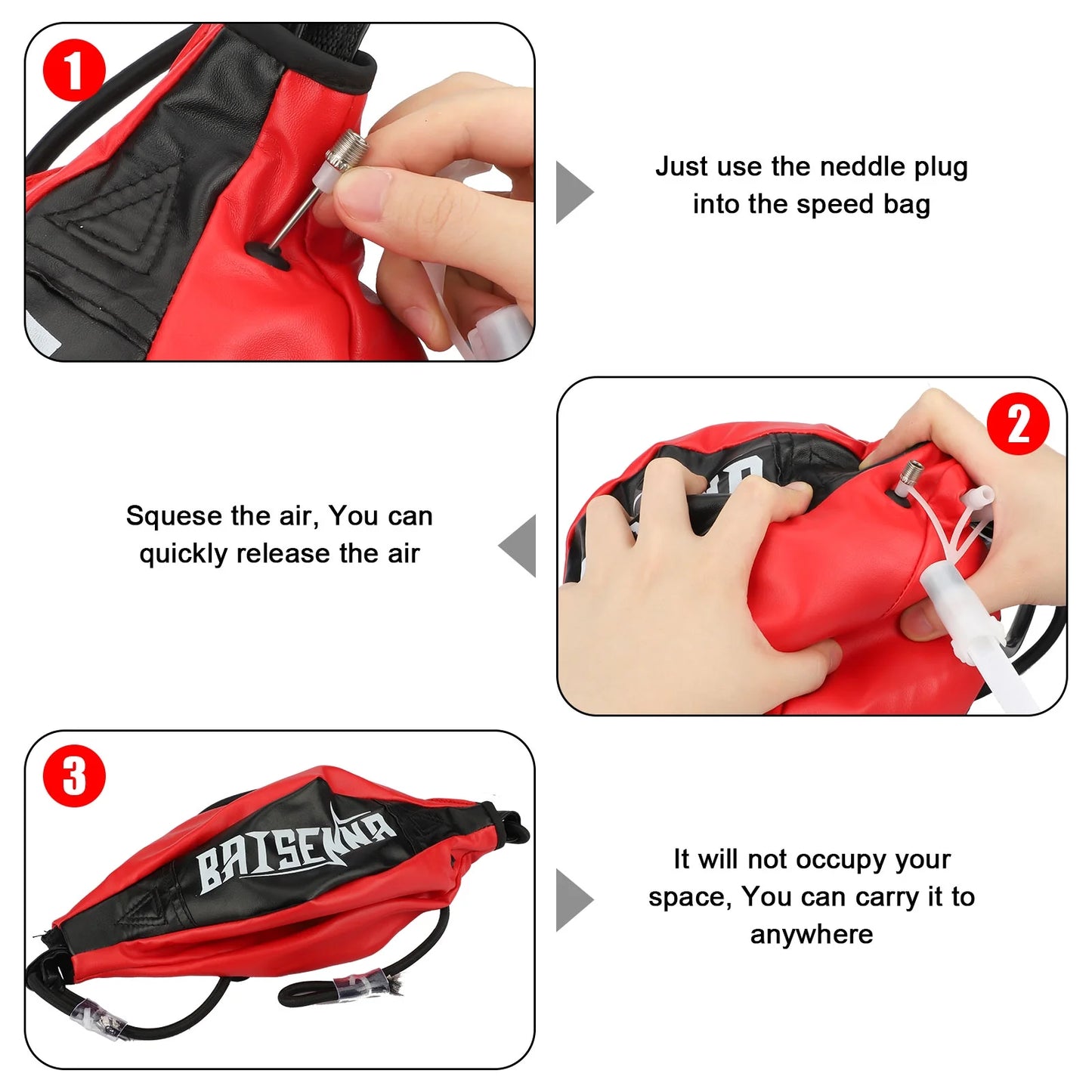 Double End Ball, Boxing Speed Dodge Training Ball Leather Punch Bag Hanging Speed Ball for Gym Boxing Speed Training, Includes Cord, Stress Relief Exercise Equipment, Adult Teenagerss